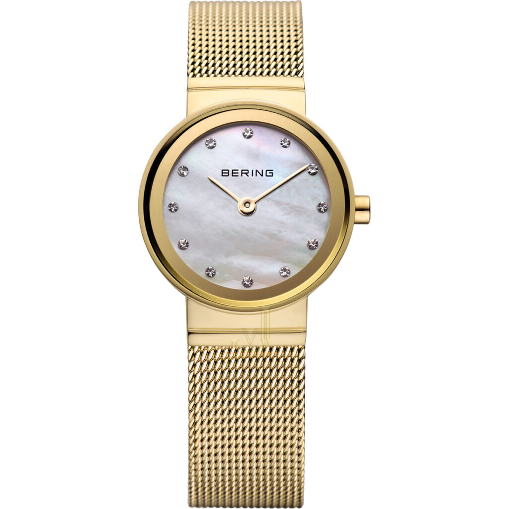 Bering ALL IP Gold Ladies Watch