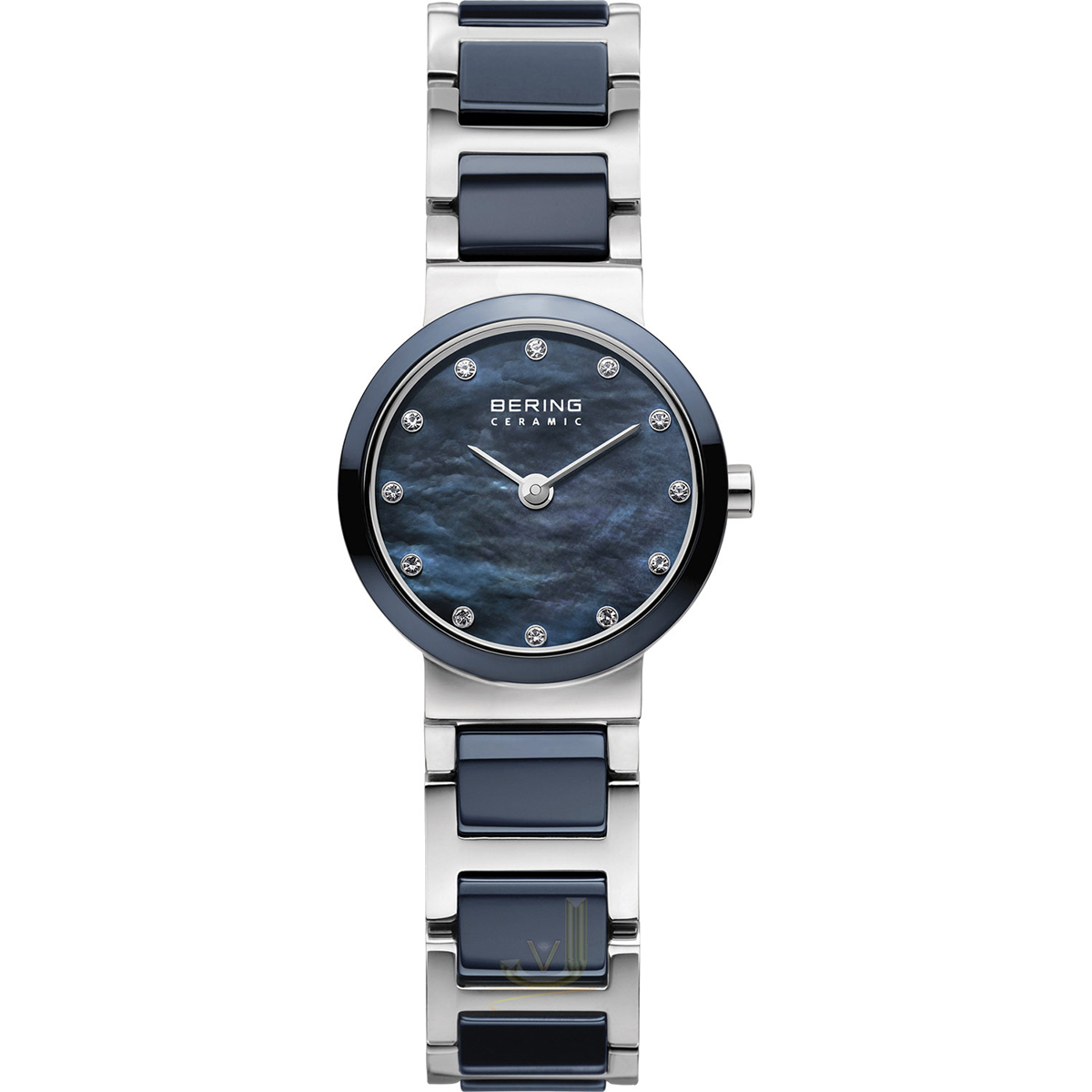 Bering Blue Ceramic Ladies Watch 10725-787