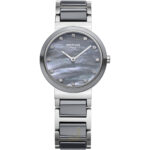 Bering 29mm Grey Ceramic Ladies Watch 10725-789