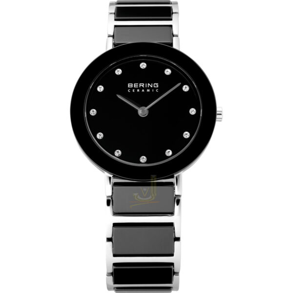 Bering Black Ceramic Ladies Watch 11429-742
