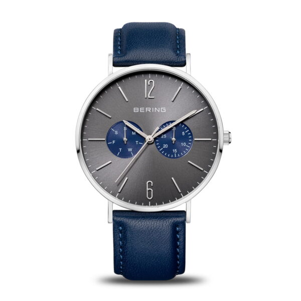 Bering Gents Blue Strap Watch 14240-803