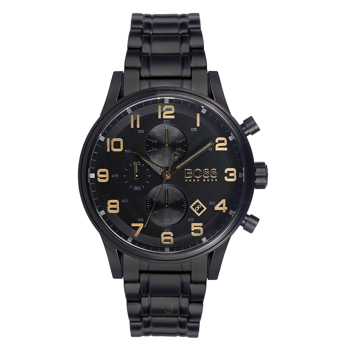 Hugo Boss Black Aeroliner With Black Dial Gents Watch 1513275