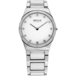 Bering White Ceramic Ladies Watch 32230-764