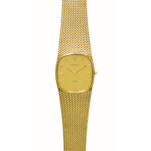 Tissot 9ct Gold Woven Bracelet Gents Watch