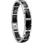 Bering Black Ceramic Link Bracelet 602-16-185