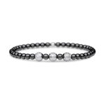Bering Arctic Glow Black Shiny Ceramic Bracelet 607-6117-200