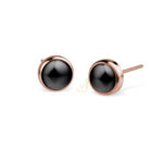 Bering Black Ceramic Bubble Earring 701-36-05