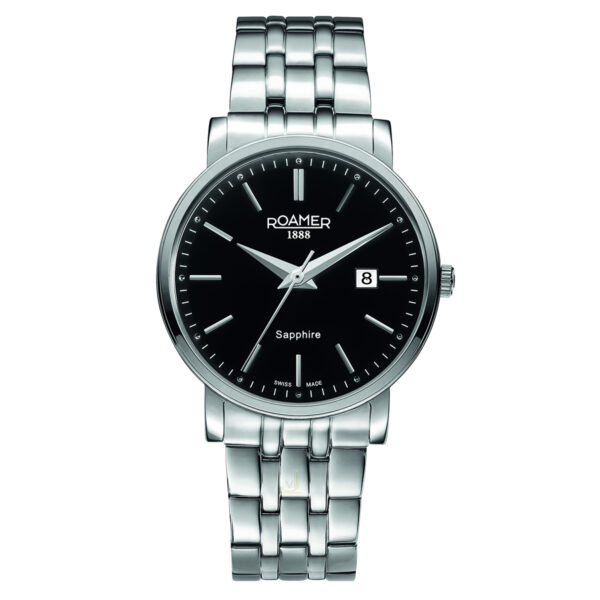 Roamer Black Dial Gents Watch 709856-41-55-70