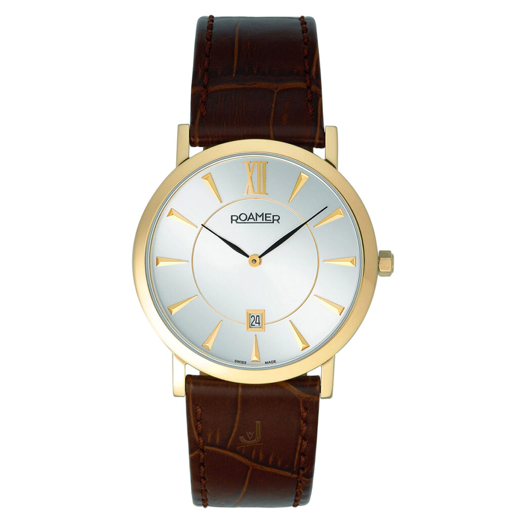Roamer Limelight Silver Sunray Dial Gents Watch 934856481509