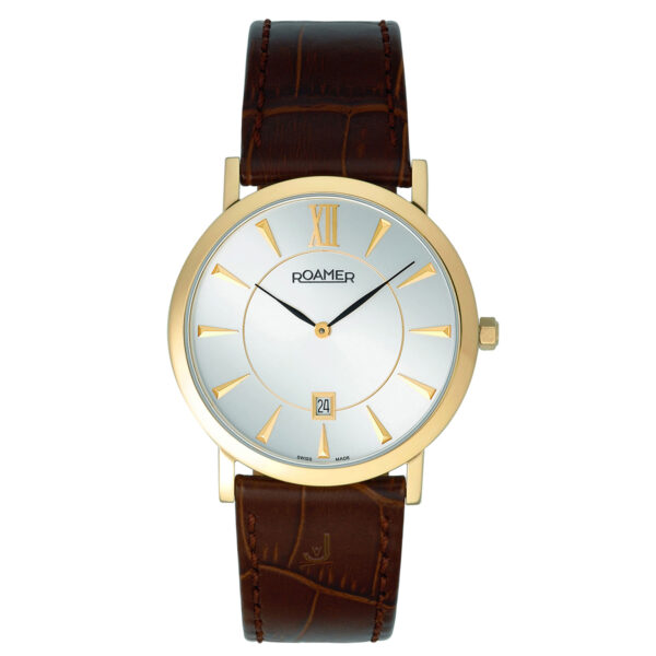 Roamer Limelight Silver Sunray Dial Gents Watch 934856481509