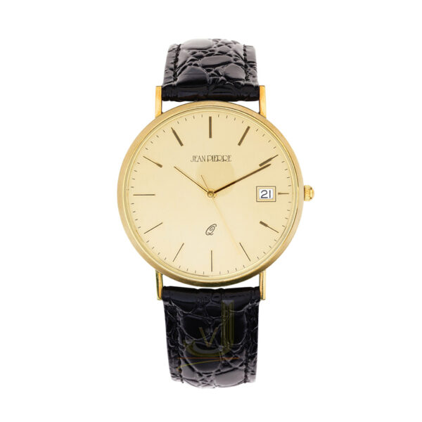 Jean Pierre Gold Champagne Dial Gents Watch 9G202