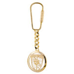9ct-gold Porsche-emblem Key-Ring PEHCEG
