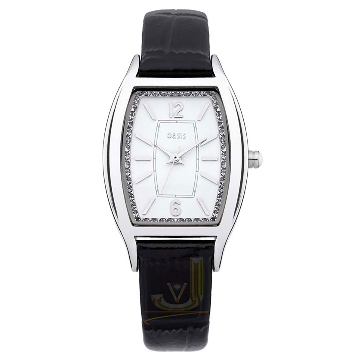 Oasis Tonneau Shape Ladies Watch B1350