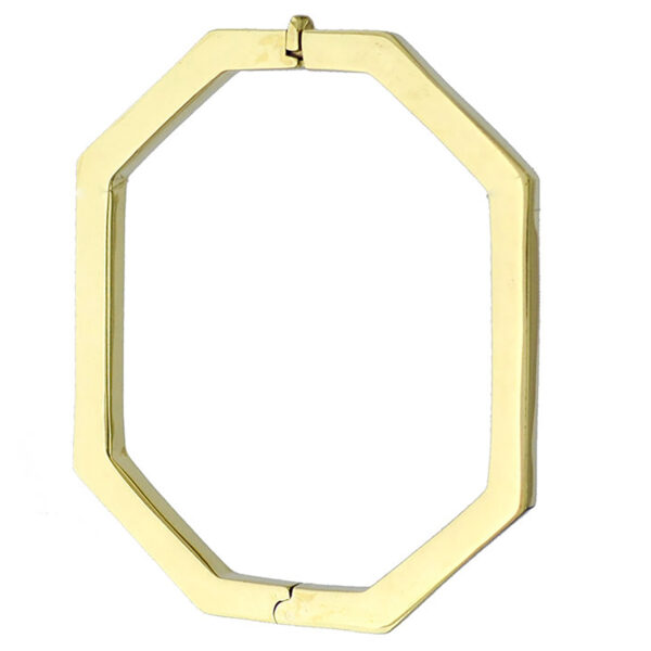 Gold Fancy Octagon Bangle BN0010