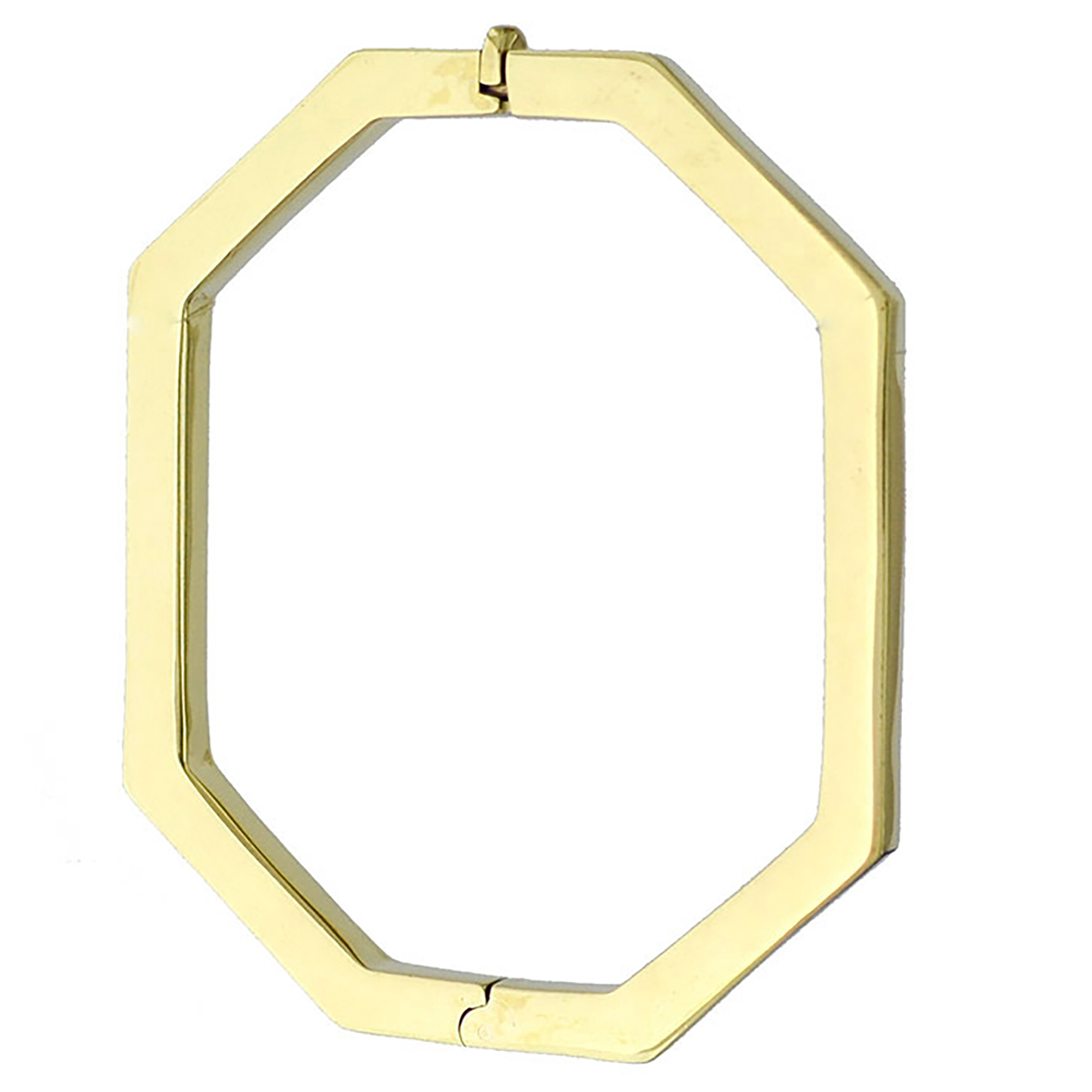 Gold Fancy Octagon Bangle BN0010