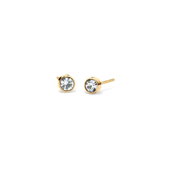 Bering Arctic Symphony polished gold Studs709-271-05