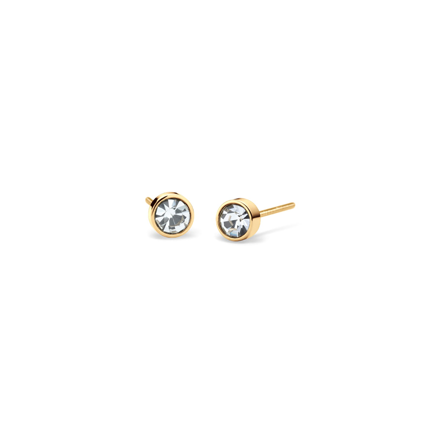 Bering Arctic Symphony polished gold Studs709-271-05