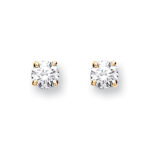9ct Yellow Gold 0.15 ct natural Diamond Studs DER0015