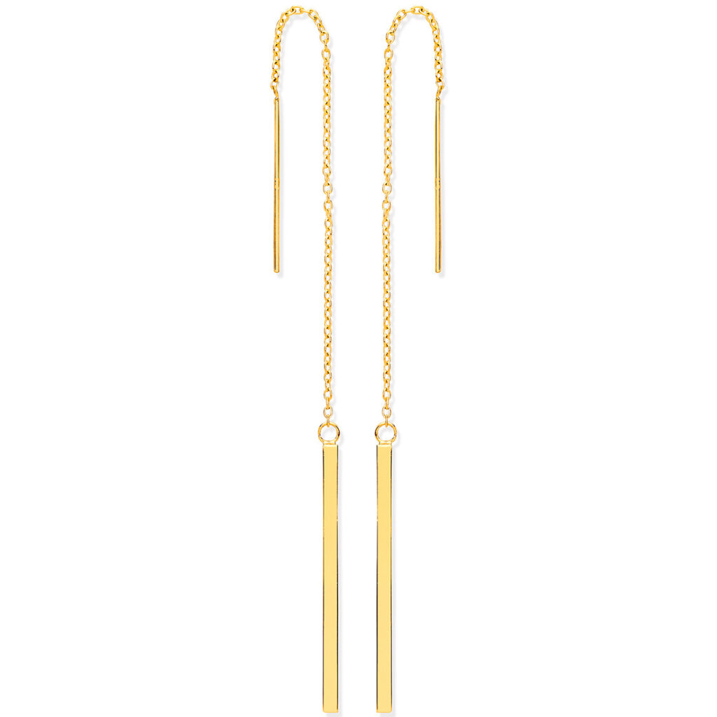 Bar-Chain Pull-Through-Earrings ER1570