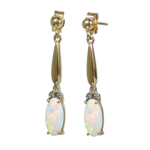 Opal Diamond Drop Studs GC916ER552