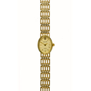 Accurist 9ct Gold Fancy Bracelet Ladies Watch