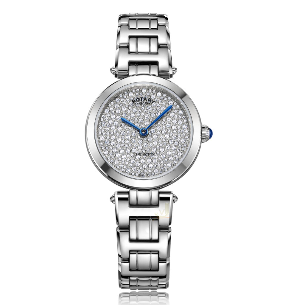 Rotary Kensington Pave Dial Ladies Watch LB05190/33