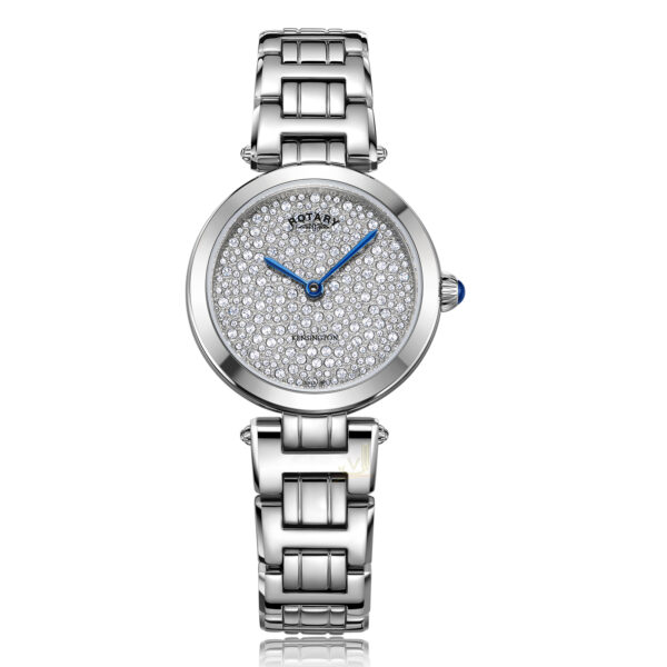 Rotary Kensington Pave Dial Ladies Watch LB05190/33