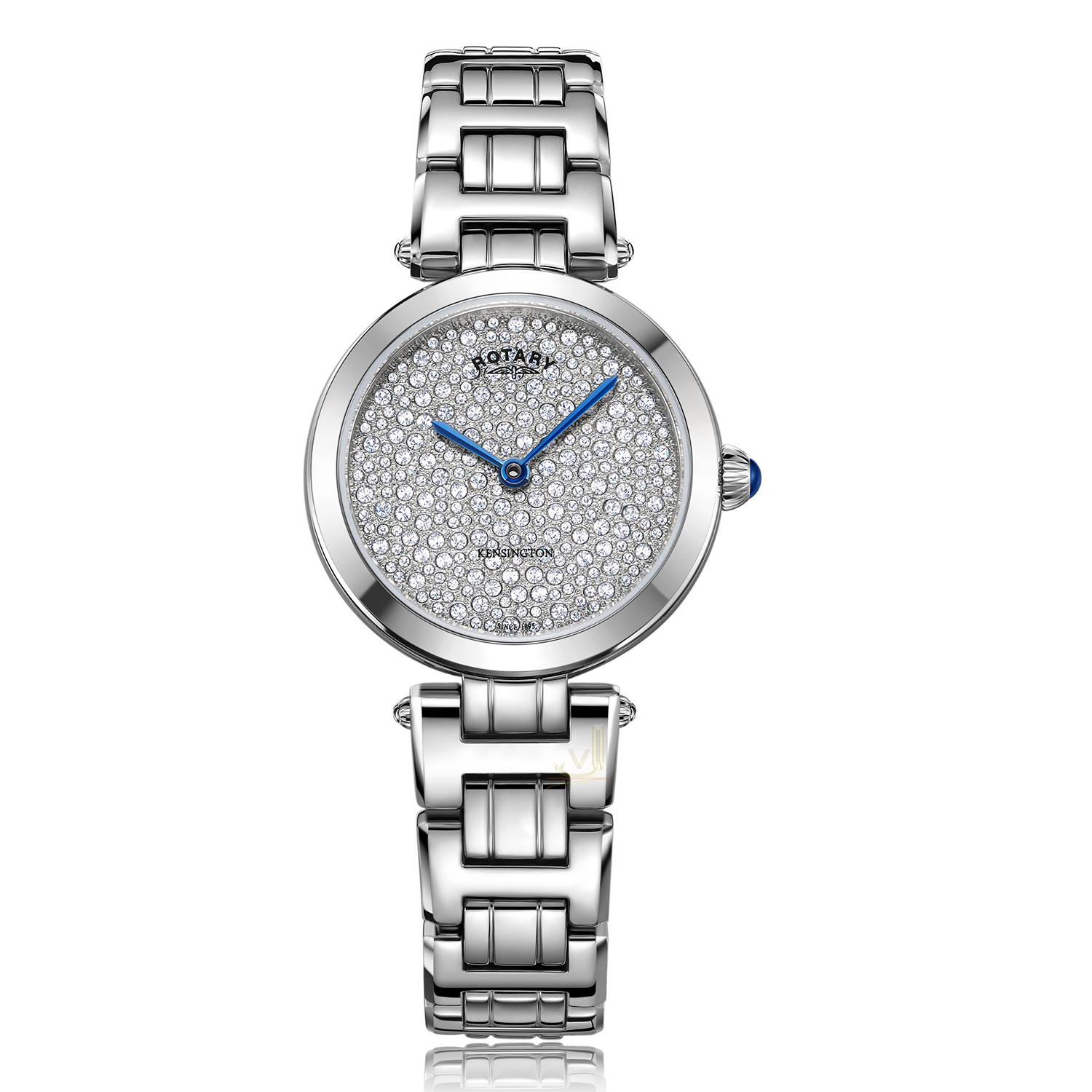 Rotary Kensington Pave Dial Ladies Watch LB05190/33