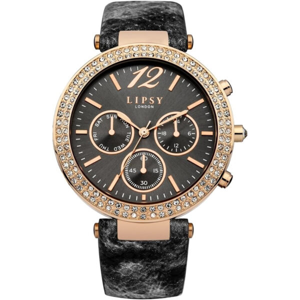 Lipsy London Rose Gold Tone Case Ladies Watch LP451