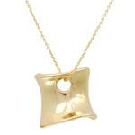 18ct-gold Square Pendant MM2P52.18