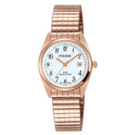 Pulsar Rose Gold PVD Expanding Bracelet Watch PH7446X1