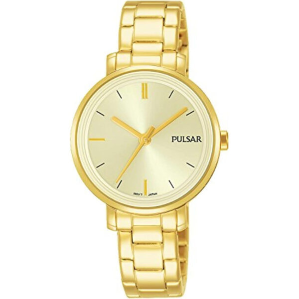 Pulsar Gold PVD Ladies Bracelet Watch PH8360X1