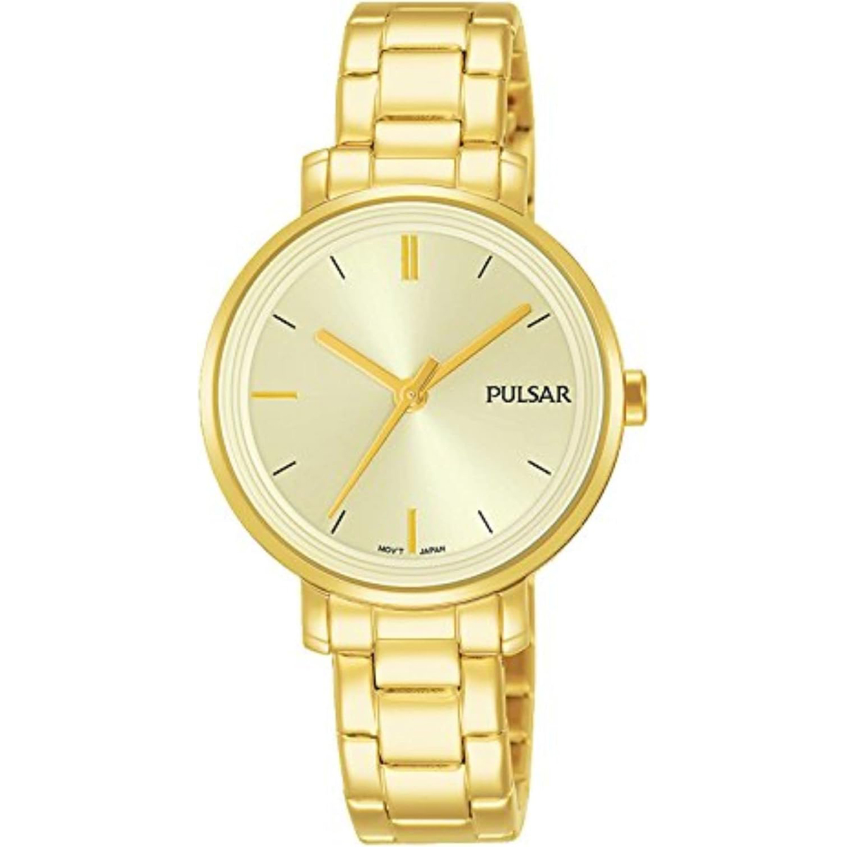 Pulsar Gold PVD Ladies Bracelet Watch PH8360X1