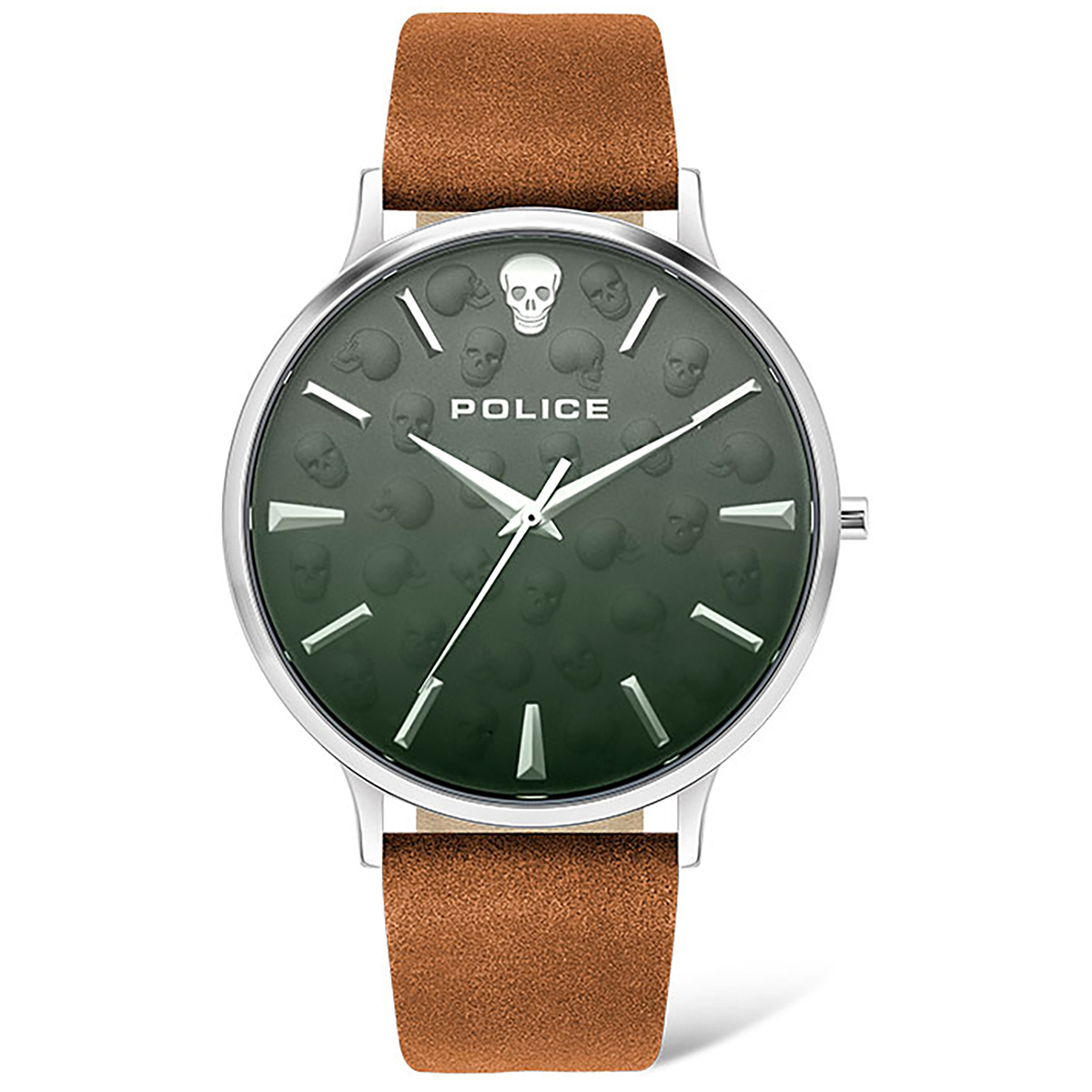 Police Tasman Green Dial Gents Watch 16023JS/13