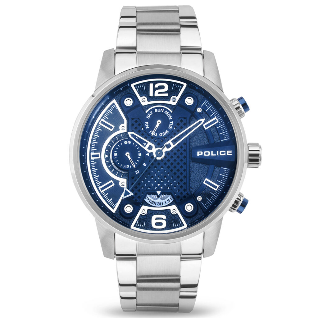 Police Lanshu Blue Dial Gents Watch PEWJK2203303