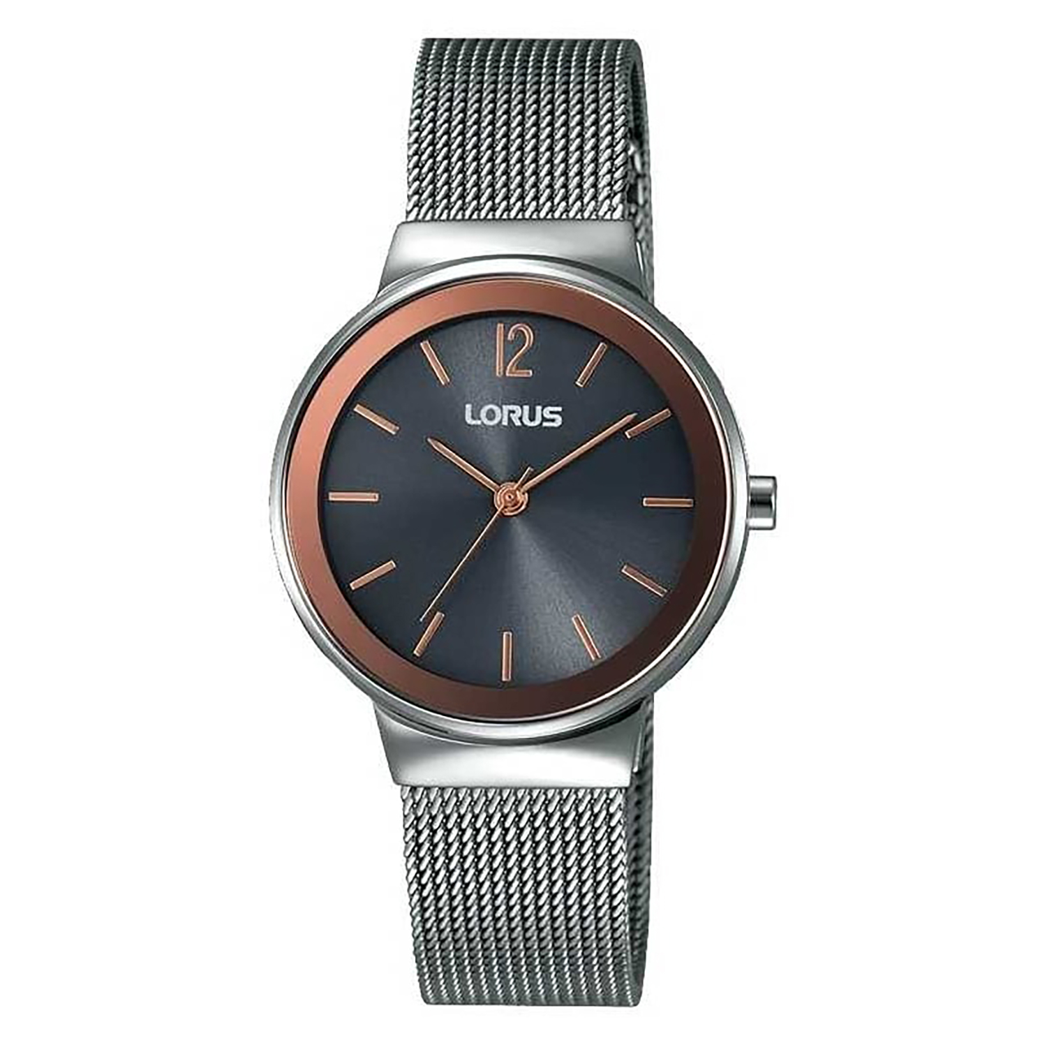 Lorus Charcoal Dial Ladies Watch