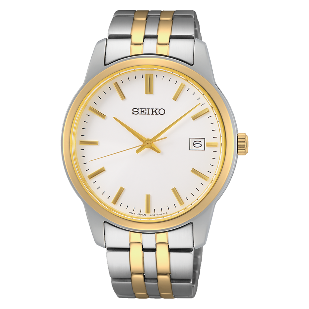 Seiko Core White Dial Gents Watch SUR402P1