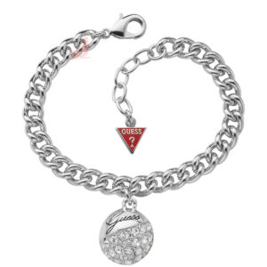 Guess Crystal Crush Ball Charm Bracelet