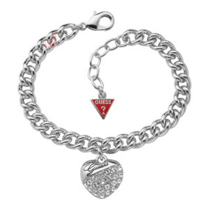 Guess Heart Charm Bracelet