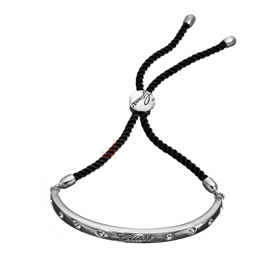 Guess Demi Friendship Rhodium Plated Bracelet UBB81128