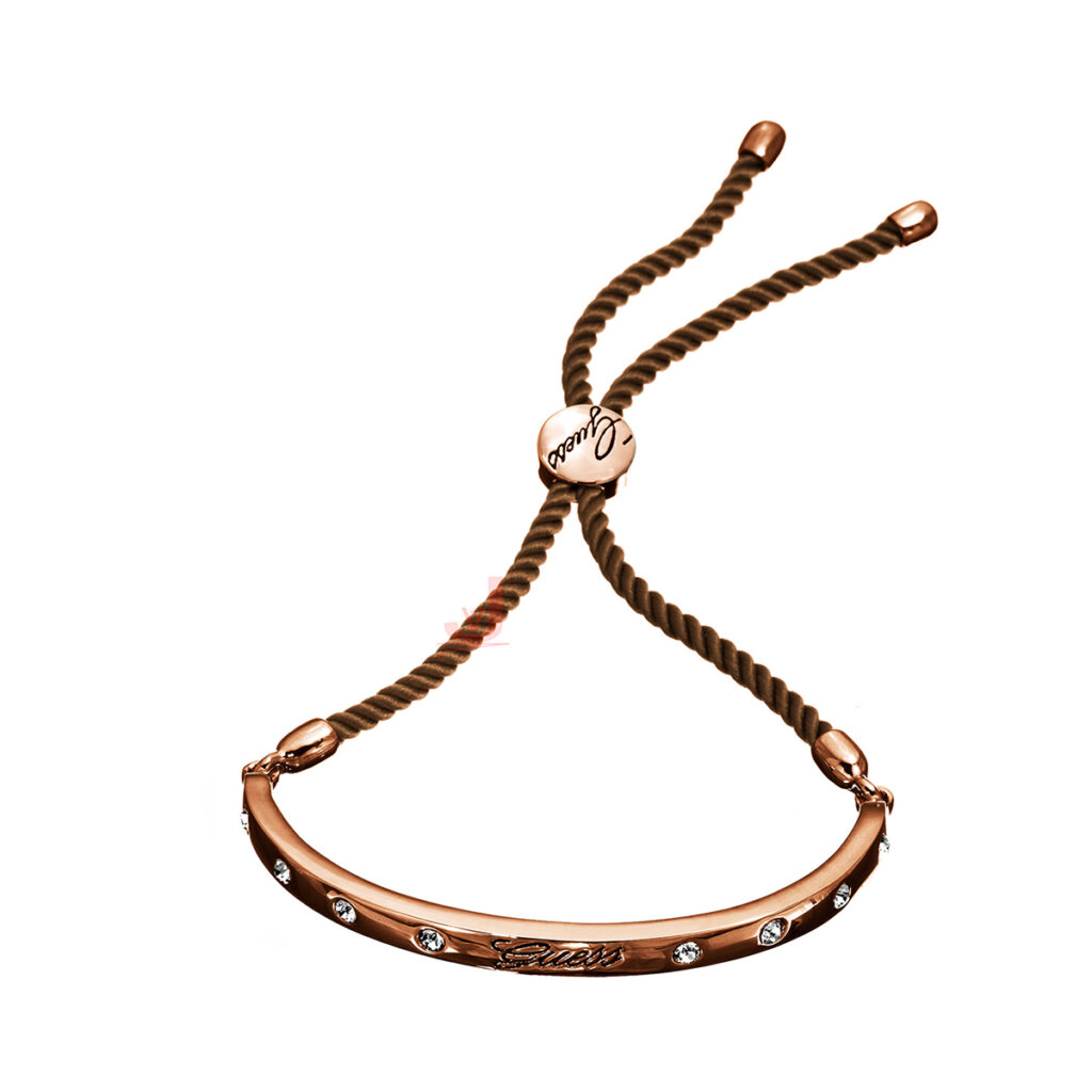 Guess Demi Friendship Rose Gold Plated Bracelet UBB81131