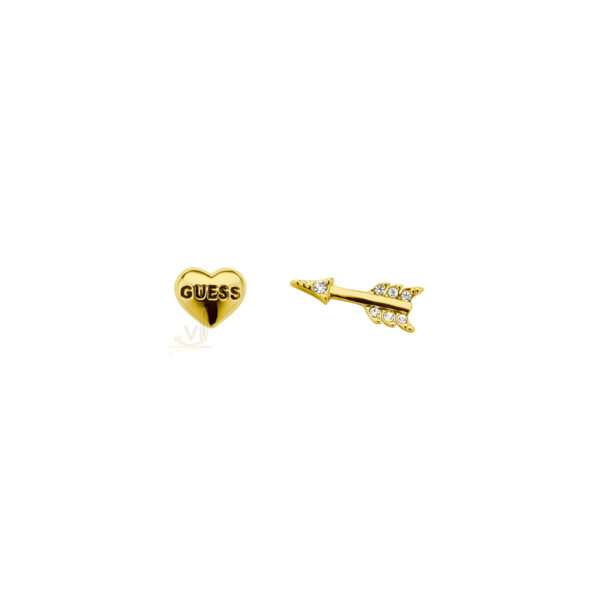 Guess Be Mine Gold plated Earring UBE91306