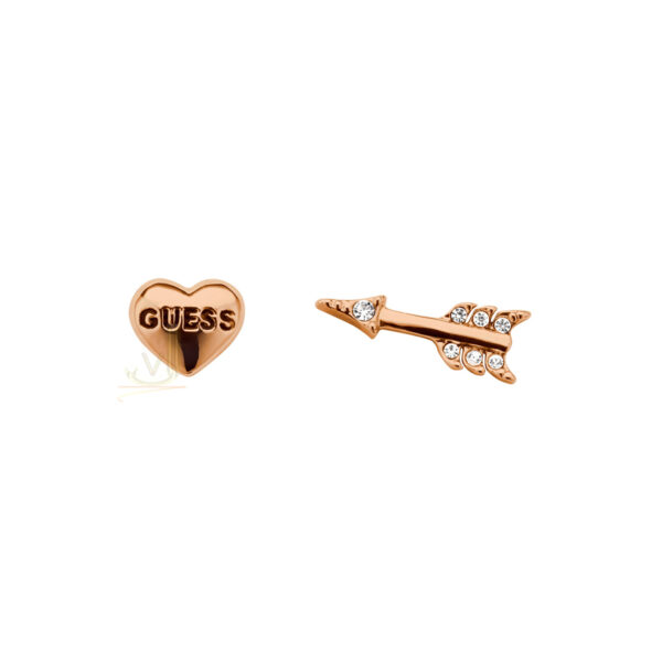 Guess Be mine Rose Gold plated Earring UBE91307
