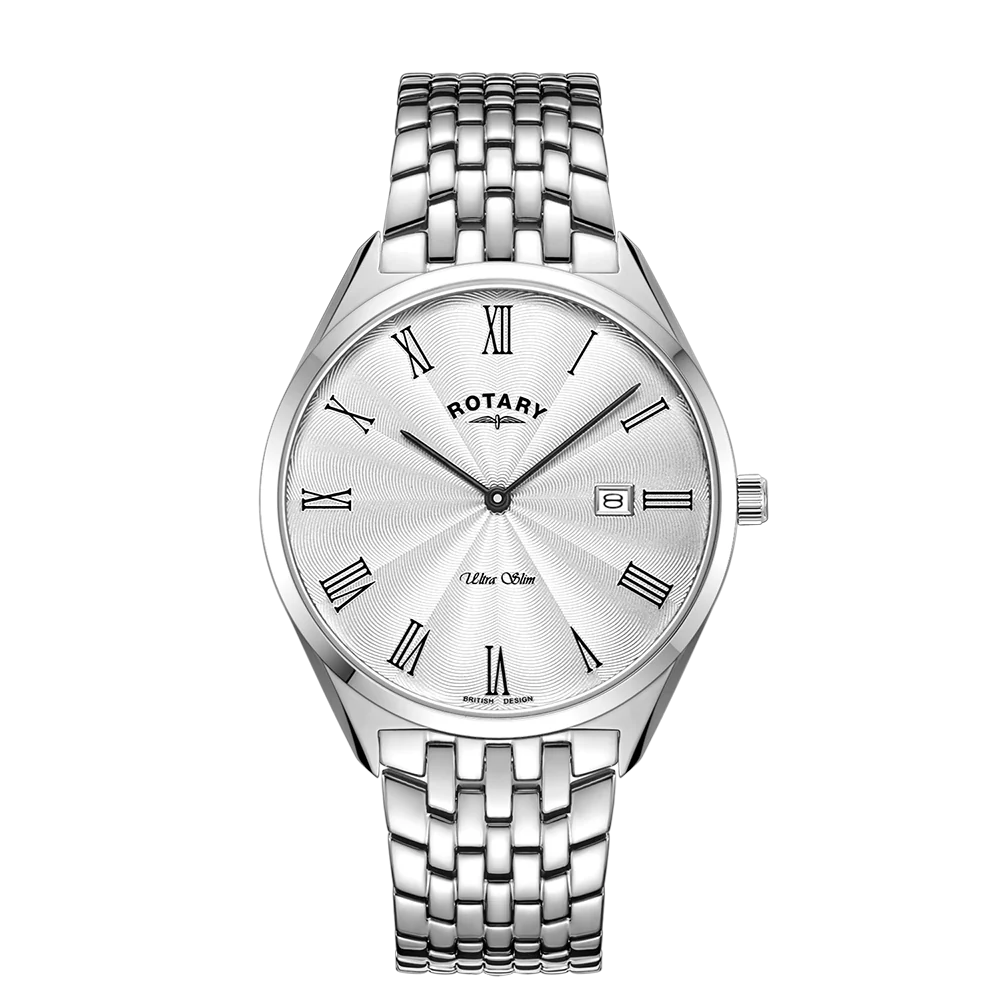 Rotary Ultra Slim Bracelet Gents Watch GB08010/01