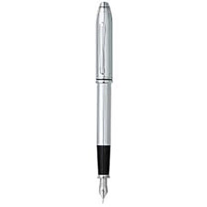 Townsend Lustrous Chrome Fountain Pen