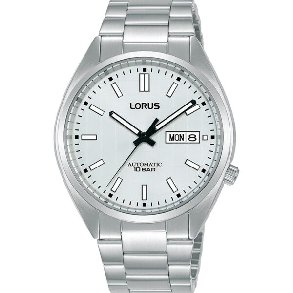 Lorus Automatic White Dial Watch RL497AX9
