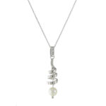 14ct Gold Spiral Pendant Necklace ABC820CP