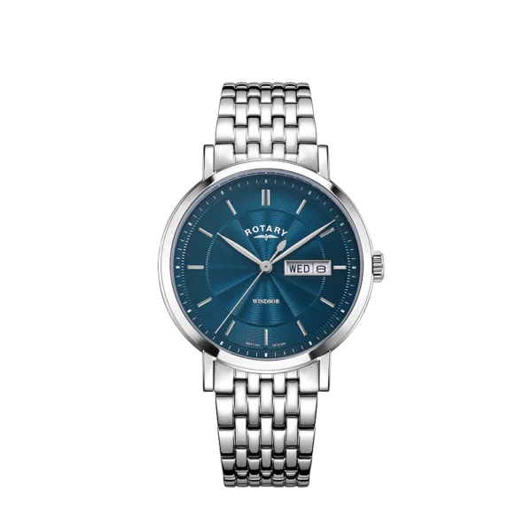 Rotary Windsor Blue Dial Gents Watch GB0542005