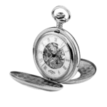 White Dial Skeleton Pocket Watch MP0071201