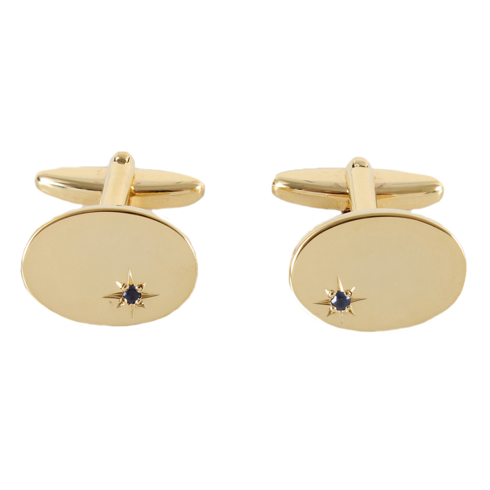 Dalaco Sapphire Star Set Cufflinks 909002